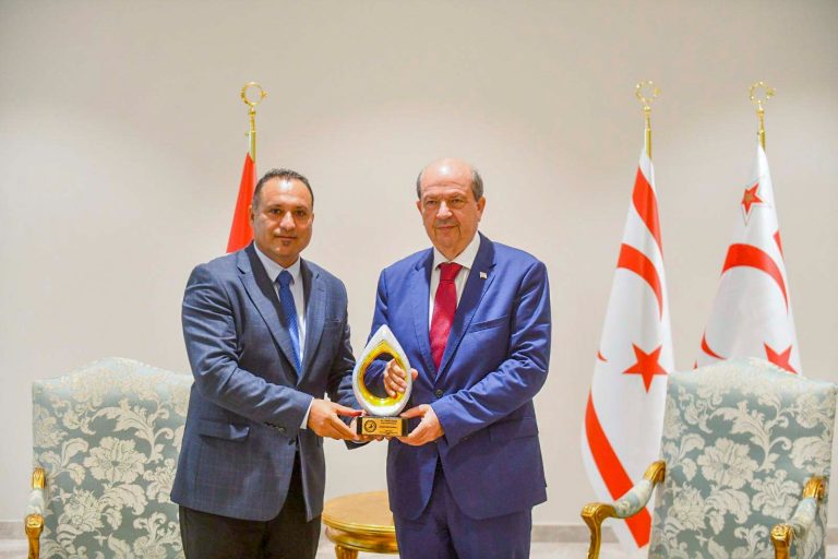KTSYD Başkanı Necati Özsoy ve yönetimi Tatar’a nezaket ziyareti yaptı
